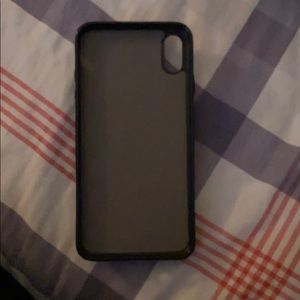 iPhone XS Max leather wallet case